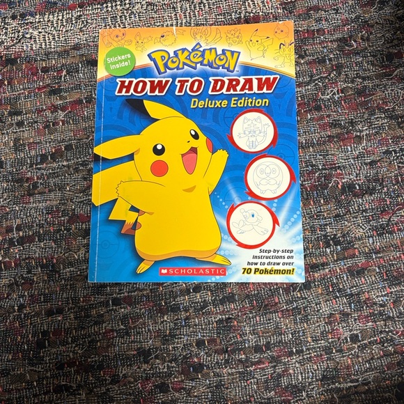 Pokemon Coloring and Drawing Book Set - Red, Blue, Yellow - Picture 5 of 8